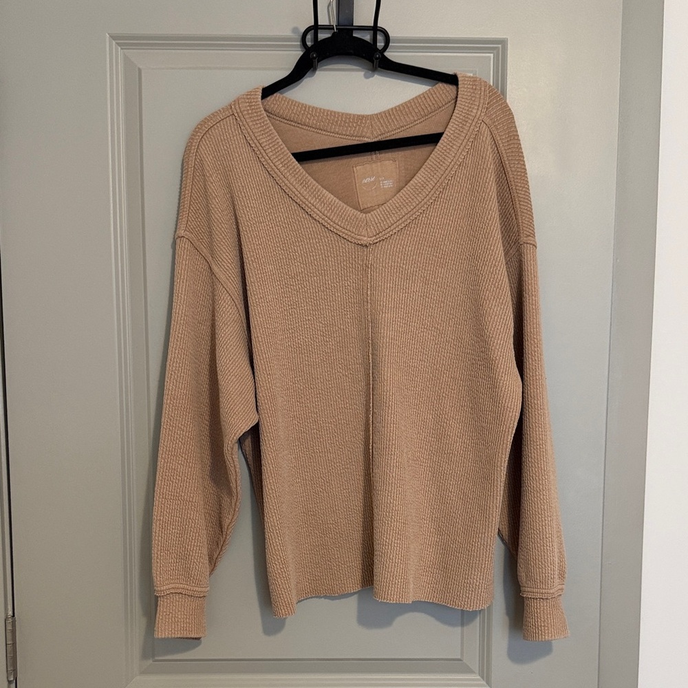 Aerie oversized sweater tee